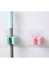 Bộ 2 Móc treo cây lau nhà, chổi quét, siêu chắc tải trọng 10kg MÀU NGẪU NHIÊN ( 2 CÁI)