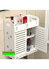 Tủ nhà tắm chống thấm nước - Kệ lắp ráp treo tường nhà tắm TNT01 - Nội thất lắp ráp