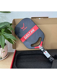 Vợt chơi Pickleball cao cấp Wi-ka Gastan - mặt vợt nhám, Carbon T1000