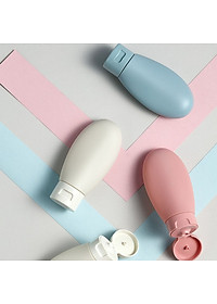 Set 3 Lọ chiết mỹ phẩm, dầu gội du lịch siêu tiện lợi dung tích 60ml kèm túi zip