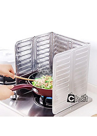 Tấm chắn Dầu, Mỡ, chắn Gió, giữ nhiệt Bếp Ga (Chất liệu Nhôm)