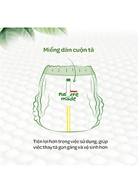 Tã/bỉm quần Huggies Naturemade M58/L44/XL38/XXL26