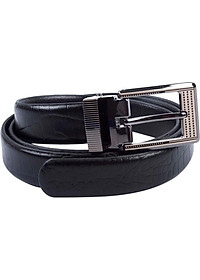 Thắt Lưng Nữ Da Thật Vân Cá Sấu Huy Hoàng HT5121 - Đen