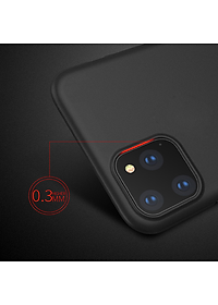 Ốp lưng nhám siêu mỏng 0.18mm cho iPhone 11 Pro Max hiệu X-Level Wings Case (bảo vệ viền, chống trầy cực tốt, chất liệu cao cấp, viền bảo vệ camera dày 0.3mm) - Hàng nhập khẩu