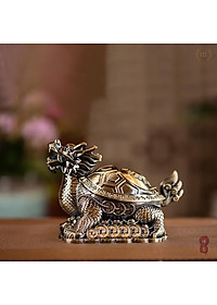 GẠT TÀN LONG QUY | GẠT TÀN RÙA | Gạt tàn rồng thân rùa Cát tường - Đại Phúc - Lộc Thọ