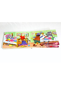 Sách xếp hình Tia Sáng - Cô bé quàng khăn đỏ