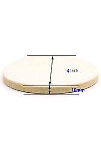 Pad đánh bóng kính 4 in