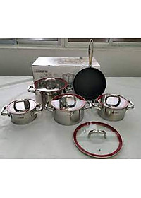 Bộ nồi inox AN05RED-MAX hàng chính hãng