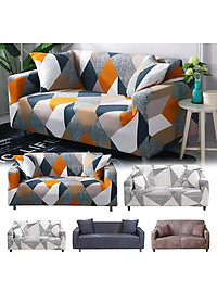 Stretch Slipcover Elastic Stretch Sofa Cover with Pillowcase for Living Room Couch Cover
