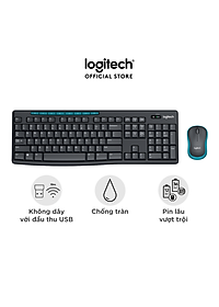 Nơi bán Combo chuột phím không dây Logitech MK275