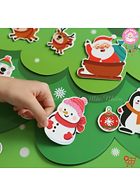 Cây Thông Noel Treo Tường 3D LalaXmas Tree - Đồ Chơi Thủ Công Cho Bé Lalala Baby