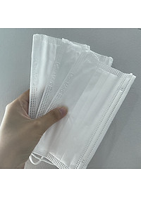 COMBO 5 HỘP Khẩu trang y tế CAEMEDI 3 lớp TRẮNG Cao cấp, kháng khuẩn, lọc bụi bẩn đạt chuẩn BFE, FDA xuất khẩu Hoa Kỳ - Hộp 50 cái