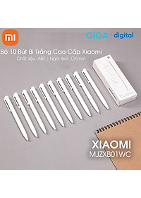 Bút bi Xiaomi Trắng (Mực Đen) 0.5mm MJZXB01WC cao cấp - Hàng Chính Hãng
