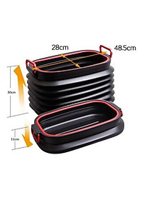 Thùng đựng đồ ô tô có thể xếp gọn khi không dùng – Loại 37 lít