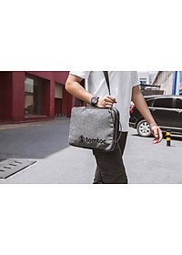 TÚI ĐEO CHÉO TOMTOC (USA) URBAN SHOULDER BAGS FOR ULTRABOOK 15″ GRAY (H14-E02G)