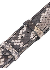 Dây Đồng Hồ Da Trăn Size Lớn Huy Hoàng HT8313 - Da Nguyên Thủy