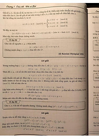 Một số chủ đề Số Học hướng tới kì thi HSG &amp; chuyên toán - NTbooks 