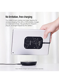 Miếng dán thẻ sạc hỗ trợ sạc không dây sạc nhanh 15W cho các dòng iPad Mini 1 / 2 / 3 / 4 / 5  (7.9 inch) hiệu Nillkin Magic Tags Plus (chip sạc thông minh, sạc nhanh 2A, mỏng 0.7mm) - hàng nhập khẩu