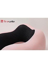 Gối chữ U, gối kê cổ choàng cổ cao su non cao cấp Tresette nhập khẩu Hàn Quốc Êm Ru dùng trong văn phòng, tầu xe