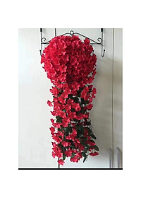 Chùm hoa giả treo tường, hoa thủy tiên giả trang trí ban công, lớp học, nhà hàng phong cách tự nhiên