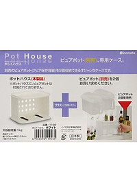 Kệ nhựa đựng hộp gia vị Inomata 2 màu - Hàng nội địa Nhật Bản