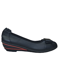 Giày Nữ Búp Bê Đế Xuồng HÀ NAM Da Bò Thật Cao Cấp 4cm GBBN2033