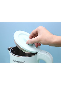 Ấm Siêu Tốc 2 Lớp Inox Sunhouse SHD1351 1.8L Hàng Chính Hãng - Sản Phẩm Cần Thiết Cho Mọi Gia Đình