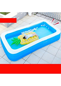 Bể Bơi To Mùa Hè 2.1 Mét 3 Tầng Tặng Kèm Dụng Cụ Bơm Đạp Chân Hồ Kích Cỡ To Cho Người Lớn Và Bé
