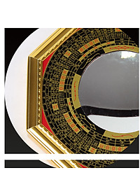 Gương bát quái lõm phong thủy hút vượng