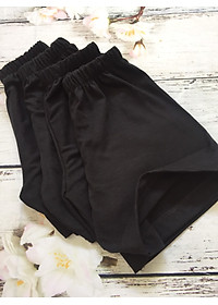 Combo 2 quần thun bé trai màu đen - 100% cotton - Siêu nhẹ, siêu thoáng mát