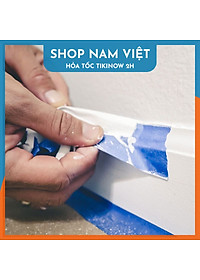 Băng Keo Giấy Chặn Sơn, Chặn Màu Không Để Lại Vết Keo (Bộ 3 Cuộn)