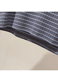 áo thun ngắn croptop sọc ngang mềm mịn cute