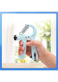 Kìm Bóp Tay ECO Kìm Tập Lực Cơ Tay Chữ R Dụng Cụ Tập Gym Tại Nhà Điều Chỉnh Lực Từ 5 - 60kg Đếm Số Tự Động Hãng miDoctor