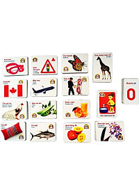  Bộ Thẻ Học Thông Minh Flashcards 16 Chủ Đề Cho Bé Học - Bộ 416 Thẻ Học Sông Ngữ Anh Việt Cao Cấp