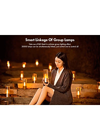 ĐÈN NẾN ĐIỆN TỬ THÔNG MINH XIAOMI YEELIGHT CANDELA YLFW01YL –  PIN 2100mAh - BẢN QUỐC TẾ NHẬP KHẨU 