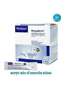 Gel Dinh Dưỡng Giúp Mượt Lông Da Và Giảm Ngứa Chó Mèo Virbac Megaderm Gói 4ml