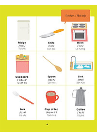 Sách Hello English! - Xin Chào Tiếng Anh!- Từ Điển Tiếng Anh Bằng Hình