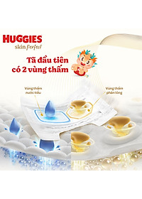 Tã quần Huggies Skin Perfect phiên bản Rồng giới hạn Super Jumbo XL52+6 miếng với 2 vùng thấm giảm kích ứng da
