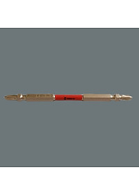 Bộ mũi vít 2 đầu 4 cạnh cho máy khoan bắt vít 851/23 BiTorsion Impaktor phủ kim cương PH2 x 65mm và PH2 x 110mm, 3 cái, Wera 05344490001