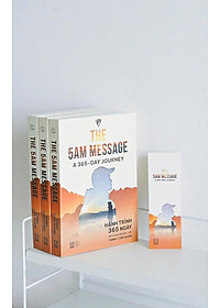 Sách - The 5AM Message - A 365-Day Journey - Hành Trình 365 Ngày