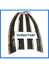 Vè mưa Fadil 2019-2021 chỉ inox cao cấp bảo vệ xe