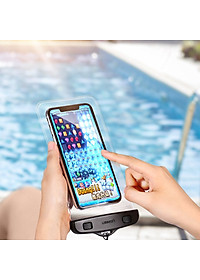Túi đựng điện thoại chống nước tiêu chuẩn IPX 8 độ sâu 10m cho màn hình từ 4 đến 6.5 inch UGREEN 60959 50919 - Hàng chính hãng