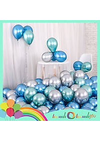 Bong bóng trang trí tiệc xinh Chrome 20 cái mix màu size 10''