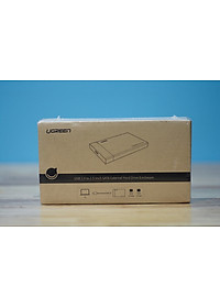 Vỏ hộp đựng ổ cứng SATA 2.0/3.0 2.5 và SSD vỏ nhựa ABS cao cấp (dây dời) UGREEN US221 30848 - Hàng Chính Hãng