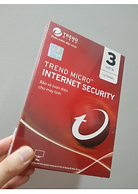 Phần mềm diệt virut Trend Micro Internet Security 3PC - Hàng chính hãng