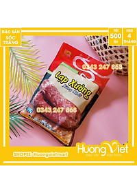 Đặc Sản Sóc Trăng - Lạp Xưởng Xông Khói Tân Huê Viên 500G, Đặc Sản Lạp Xưởng Sóc Trăng Tân Huê Viên Vị Khói Tự Nhiên Thơm Ngon Và An Toàn