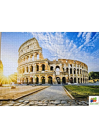 Cottage By The Woods - Bộ Tranh Ghép Hình Minh Châu 1500 Mảnh Kích Thước 60x80cm 