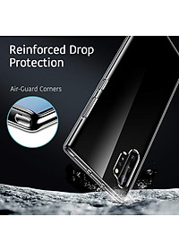 Ốp lưng dẻo silicon cho Samsung Galaxy Note 10 Plus hiệu Ultra Thin (siêu mỏng 0.6mm, chống trầy, chống bụi) - Hàng nhập khẩu