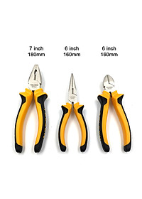 Bộ 3 Cây Kìm Điện ( 7" , 6" , 6" ) Tolsen 10400