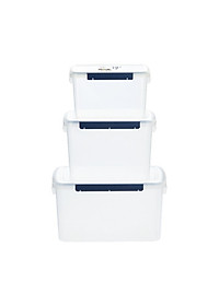 Thùng Đựng Thực Phẩm, Thức Ăn Bằng Nhựa Cao Cấp Hokkaido Inochi Nhật Bản - 10, 18, 30 Lít - Đạt tiêu chuẩn khắt khe y tế Nhật Bản